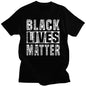 Black Lives Matter T-shirt Pure cotton short sleeve crew neck t-shirt