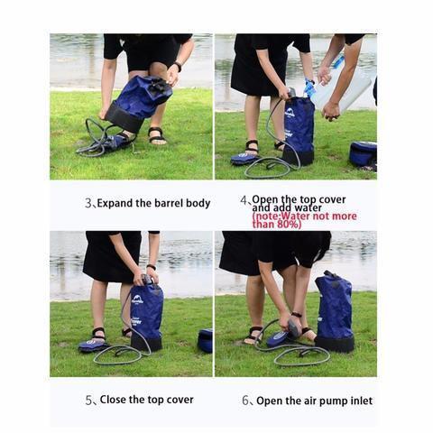 Camping Shower Bag Outdoor Folding Shower