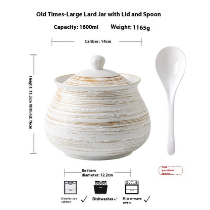 High temperature resistant hollow soup tureen