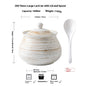 High temperature resistant hollow soup tureen