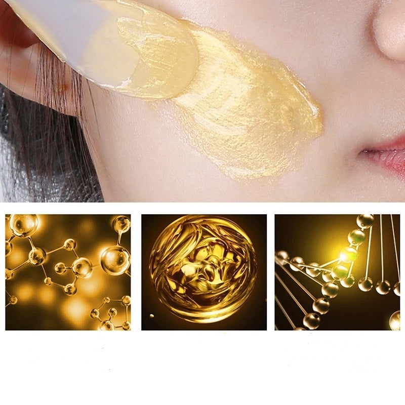 Gold Leaf Care Snail Tear Away Moisturizing Mask