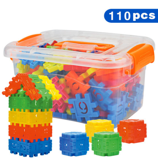 110pcs 3D Building Blocks Educational Toys