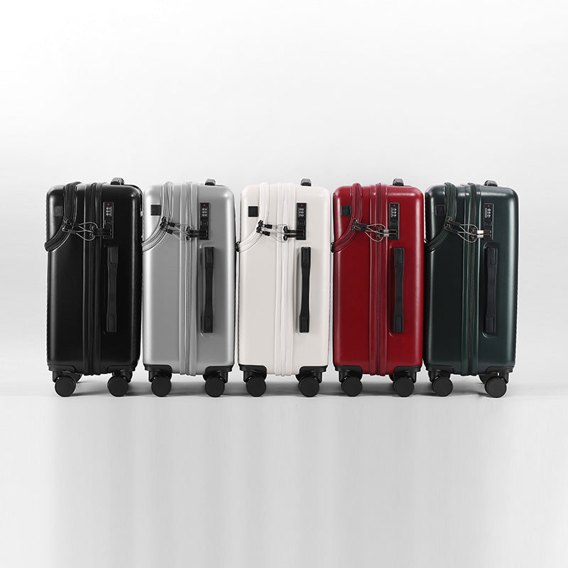 American large capacity multifunctional front mounting suitcase