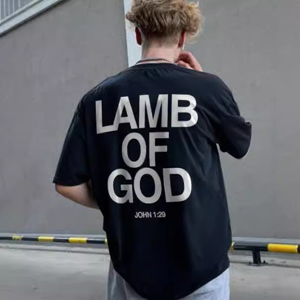 LAMB OF GOD Short Sleeve Crew Neck T-Shirt