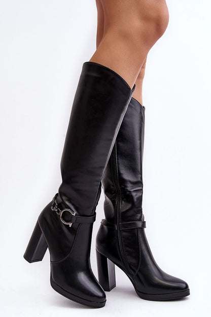 Heeled boots model 191032 Step in style