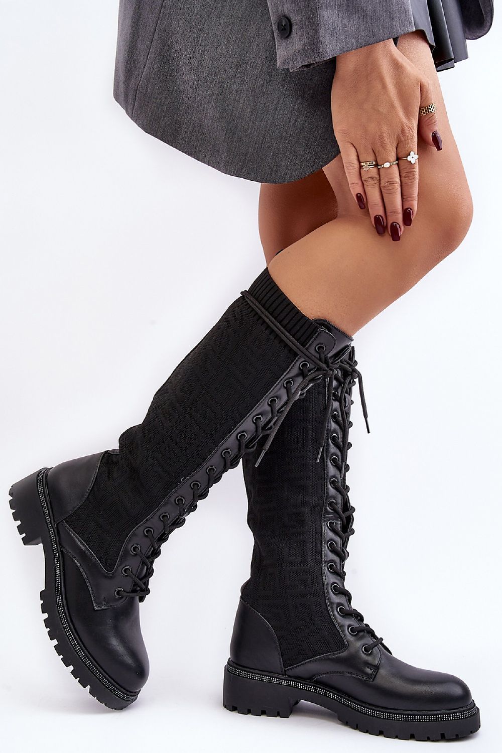 Thigh high boots model 190316 Step in style