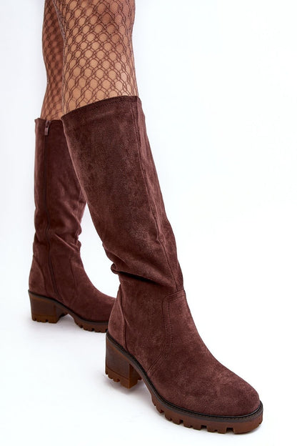 Thigh high boots model 190319 Step in style