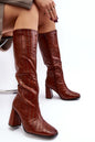 Heeled boots model 191036 Step in style