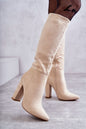 Heeled boots model 191047 Step in style