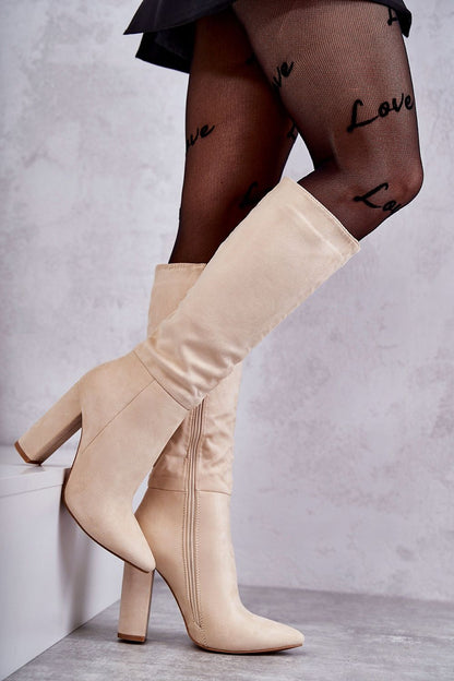 Heeled boots model 191047 Step in style