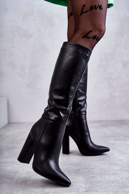 Heeled boots model 191047 Step in style