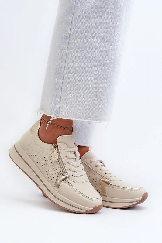 Natural leather sneakers model 196355 Step in style