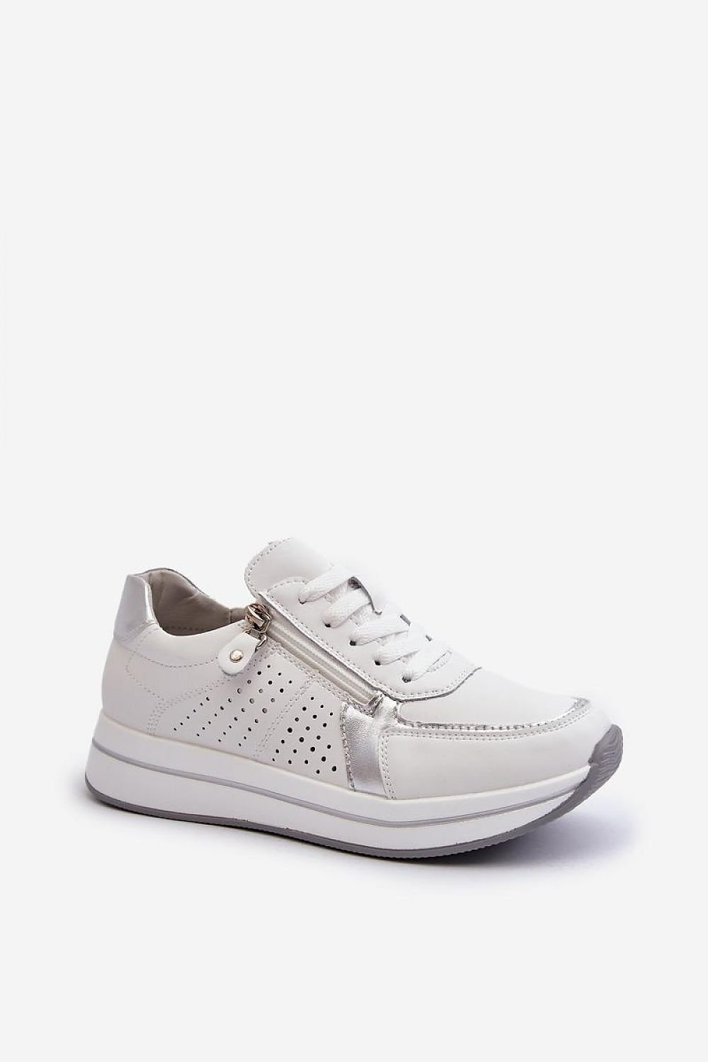 Natural leather sneakers model 196355 Step in style