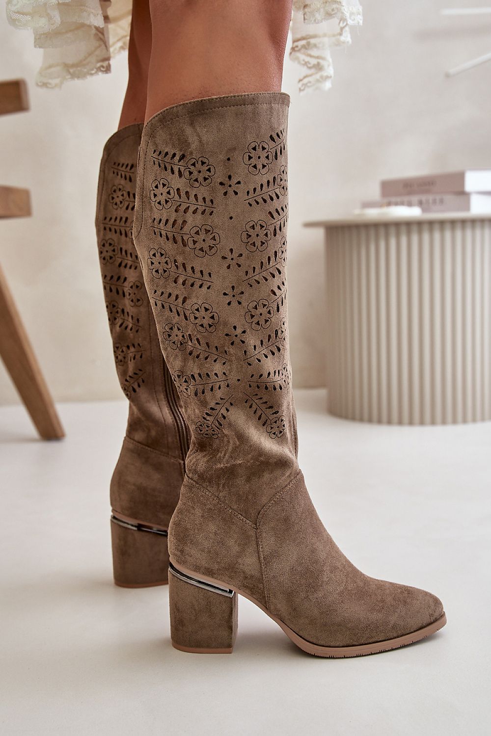 Openwork boots model 199137 Step in style