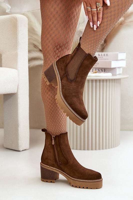 Heeled boots model 199296 Step in style