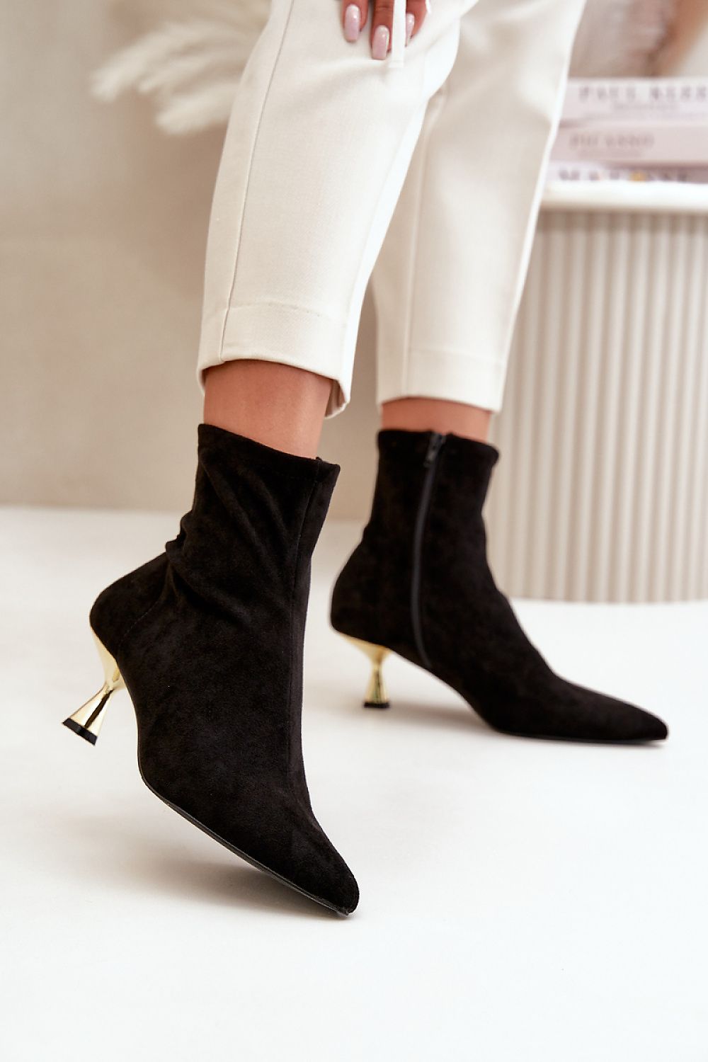 Heeled boots model 199396 Step in style