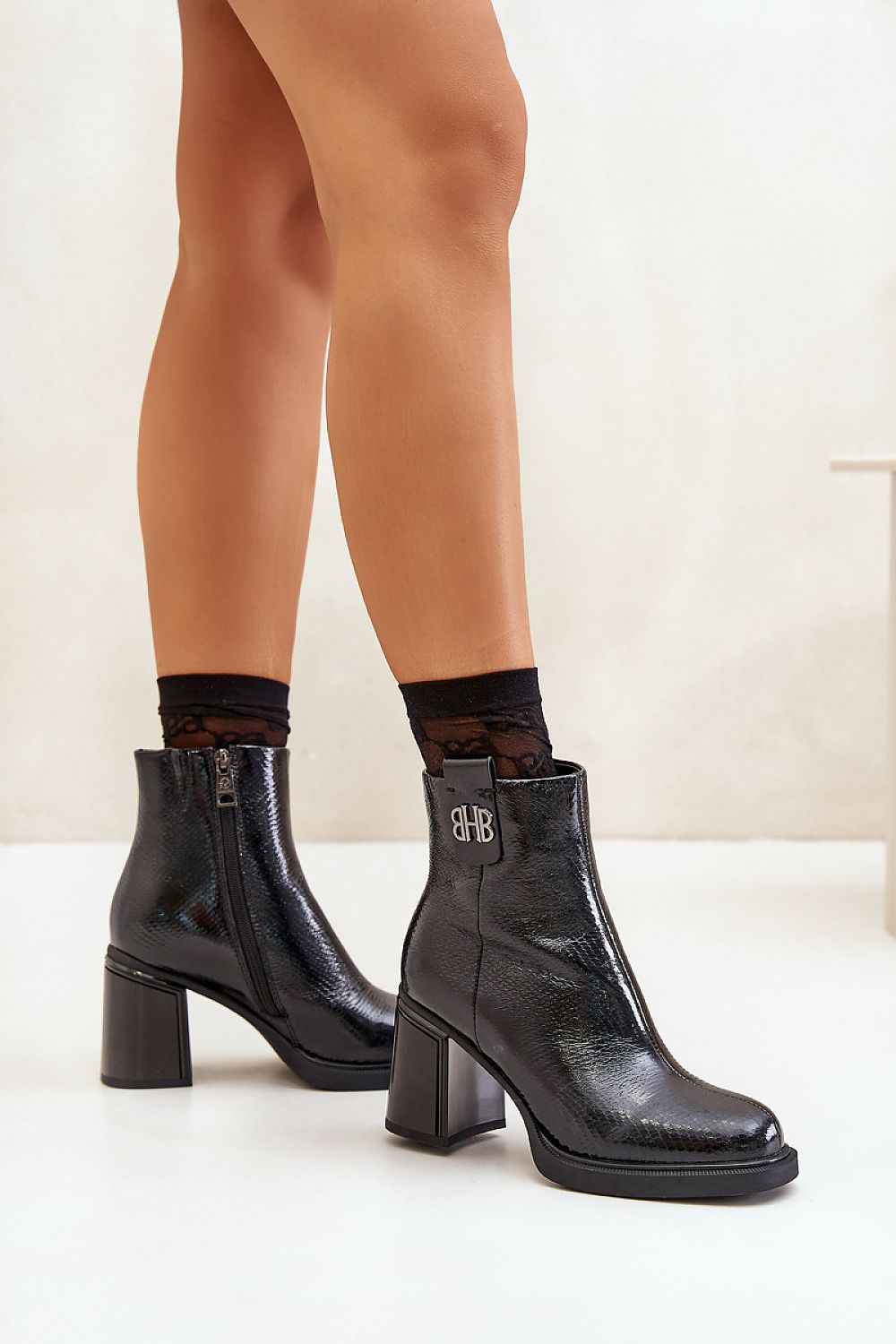 Heeled boots model 200097 Step in style