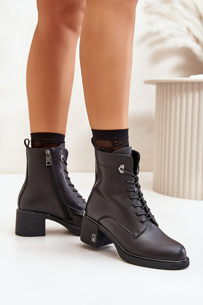 Heeled boots model 200098 Step in style