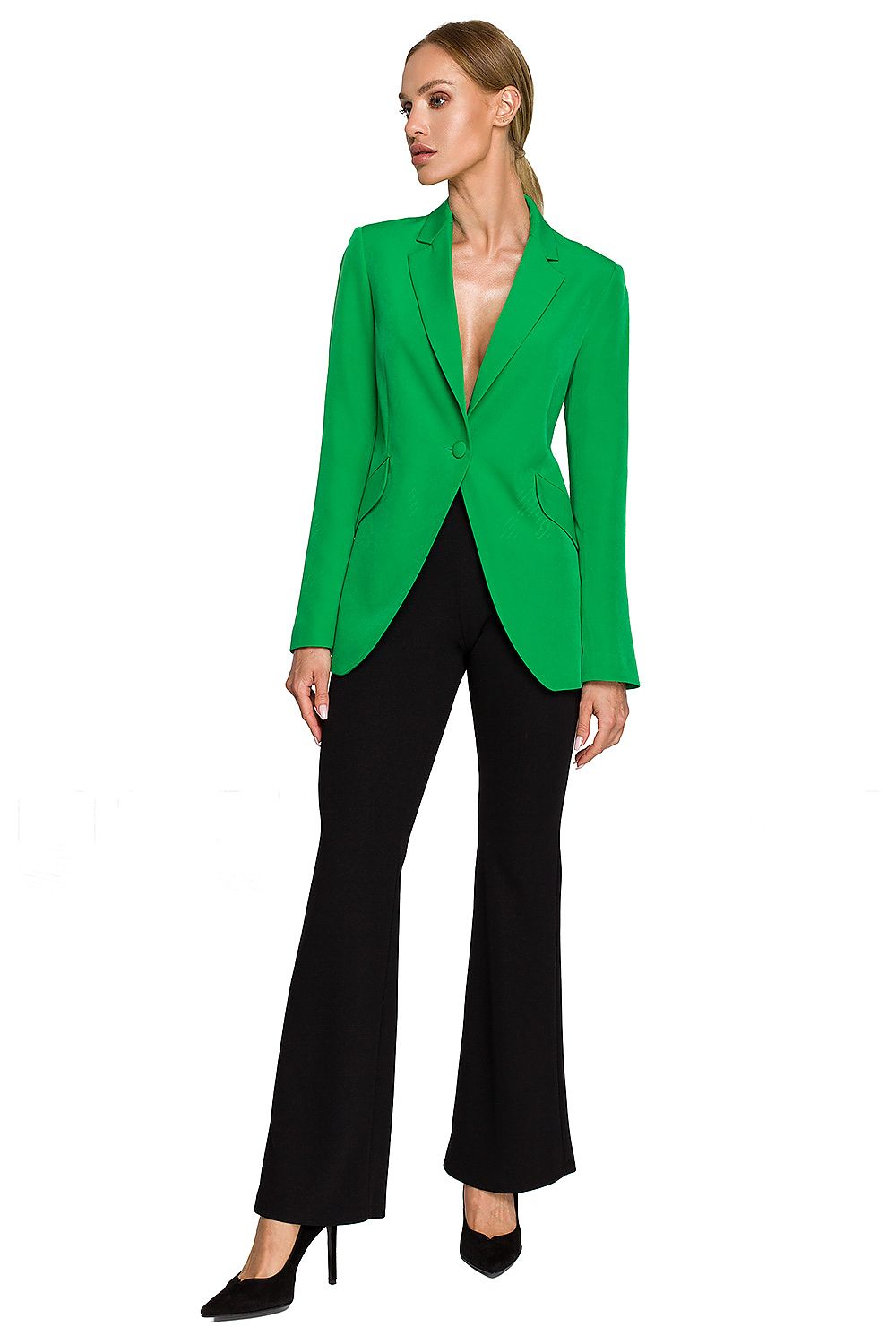 Women's blazer model 169957 Moe