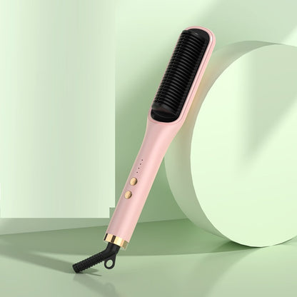 Anion Hair Straightener Device Electric Hair Curlers Comb Straightener