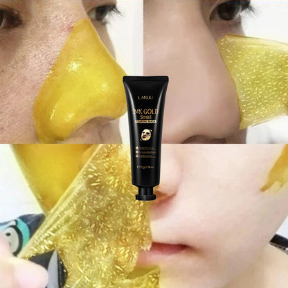 Gold Leaf Care Snail Tear Away Moisturizing Mask